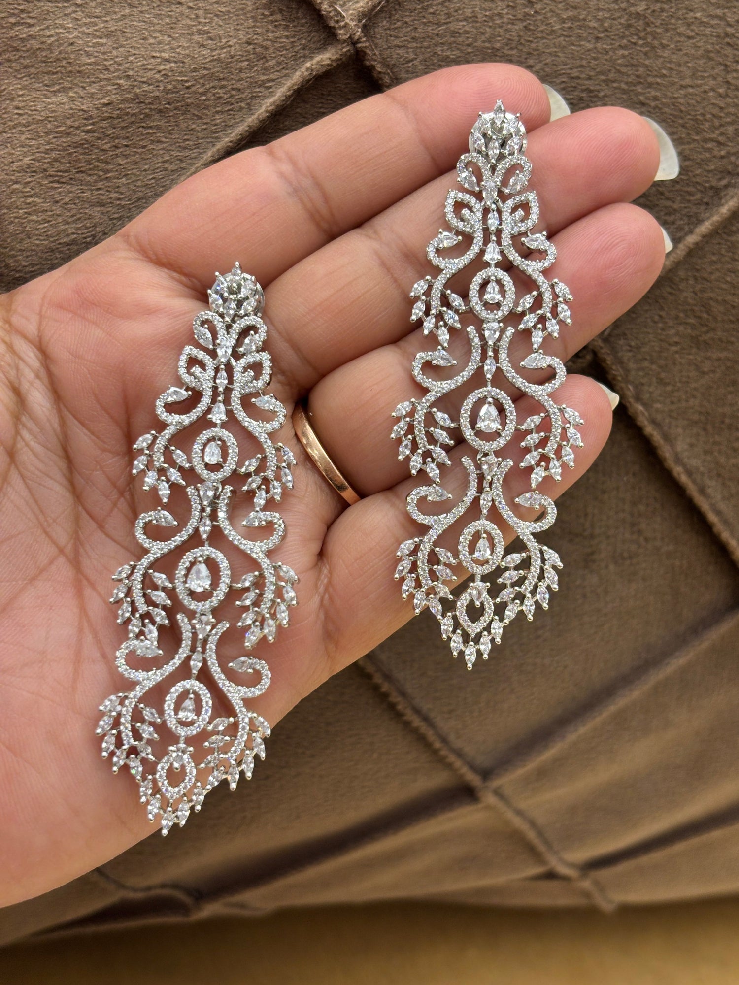 AD earrings