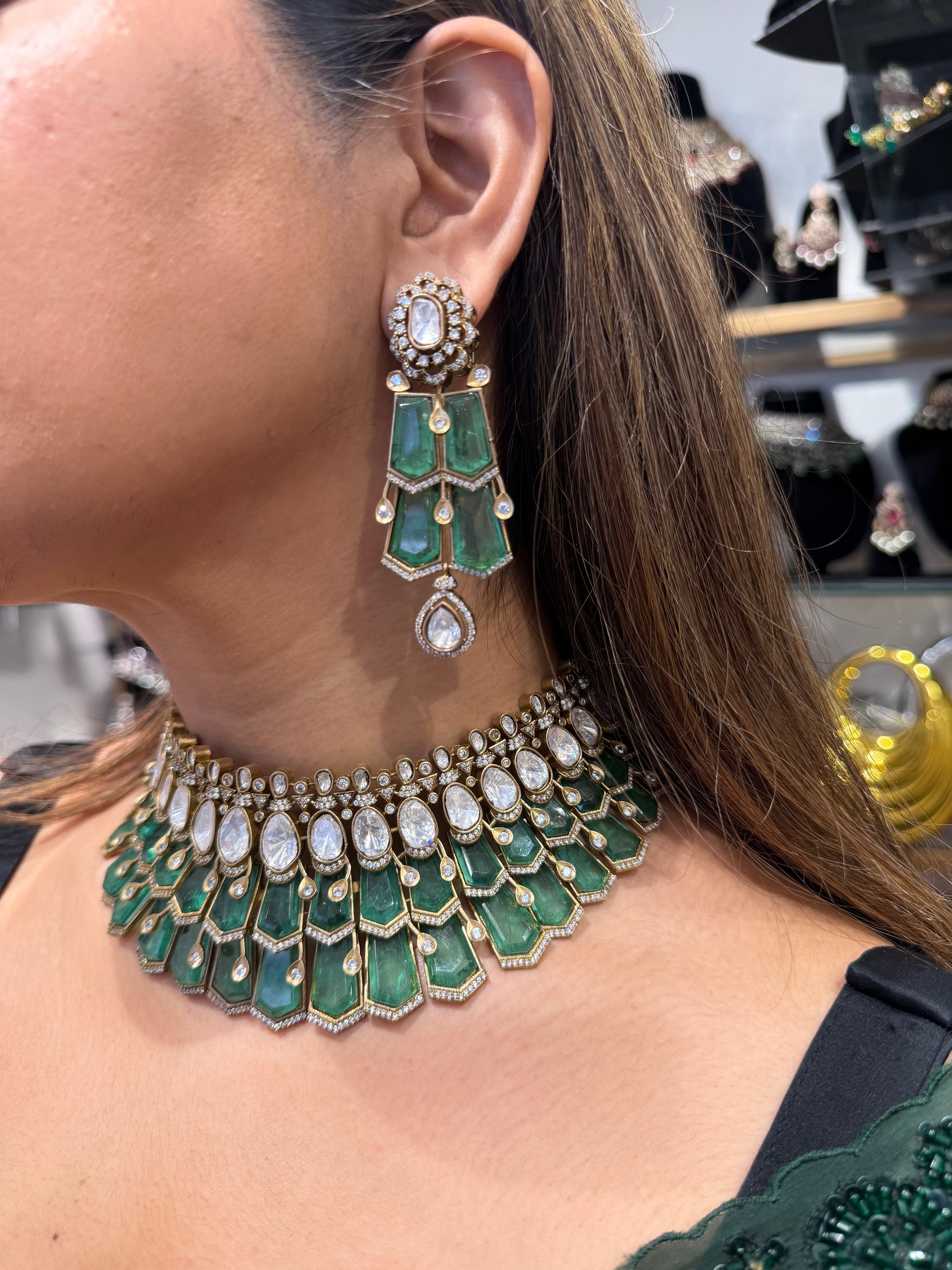 Semi -Bridal necklaces