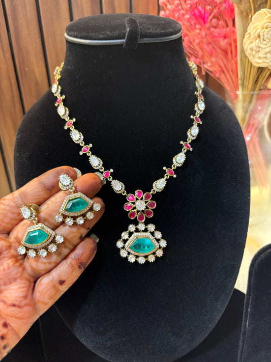 Pachi Kundan Set-RA0556
