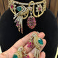 Bird Statement Necklace-RA0544