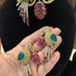 Bird Statement Necklace-RA0544