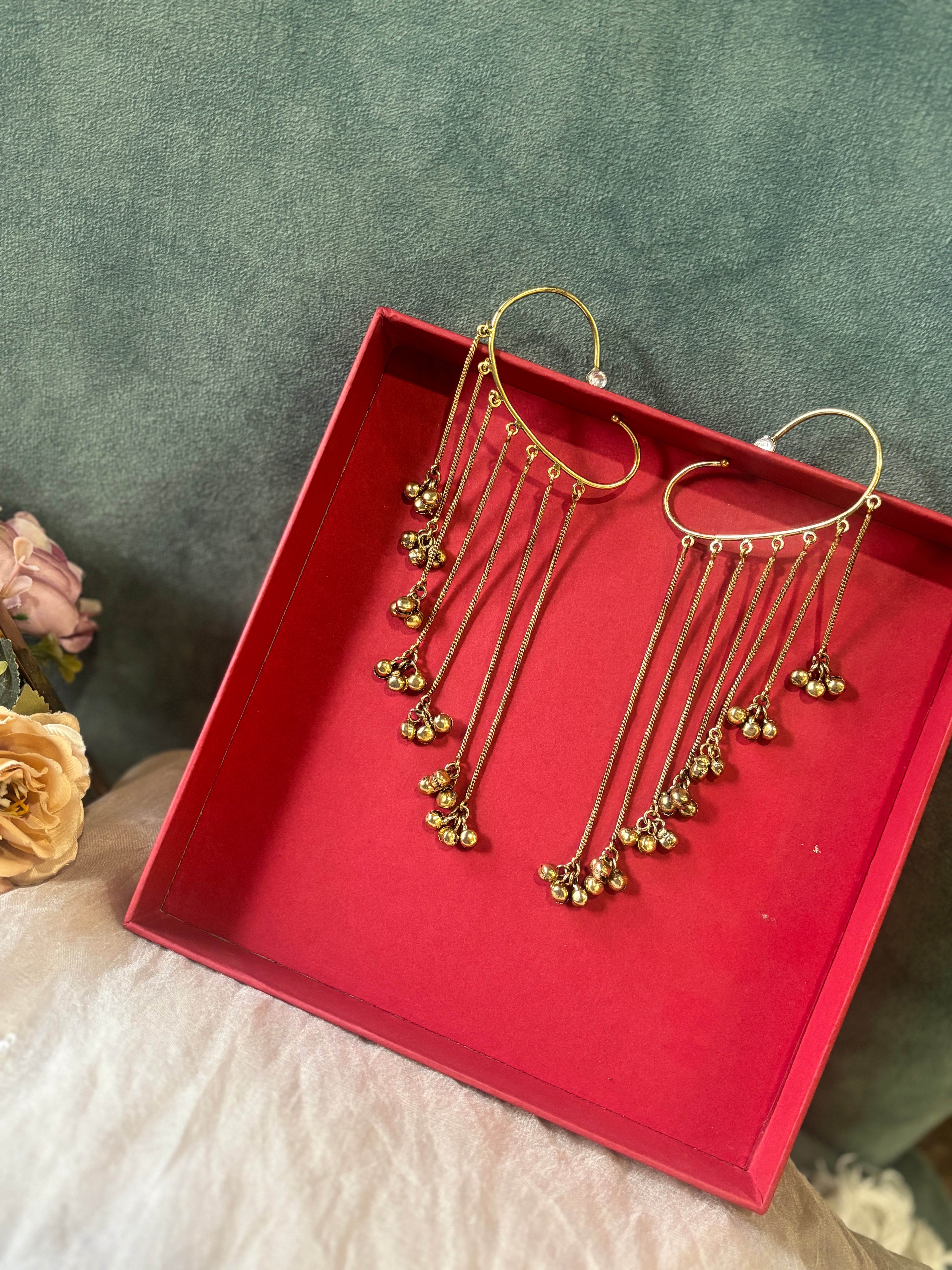 EarCuff with strings