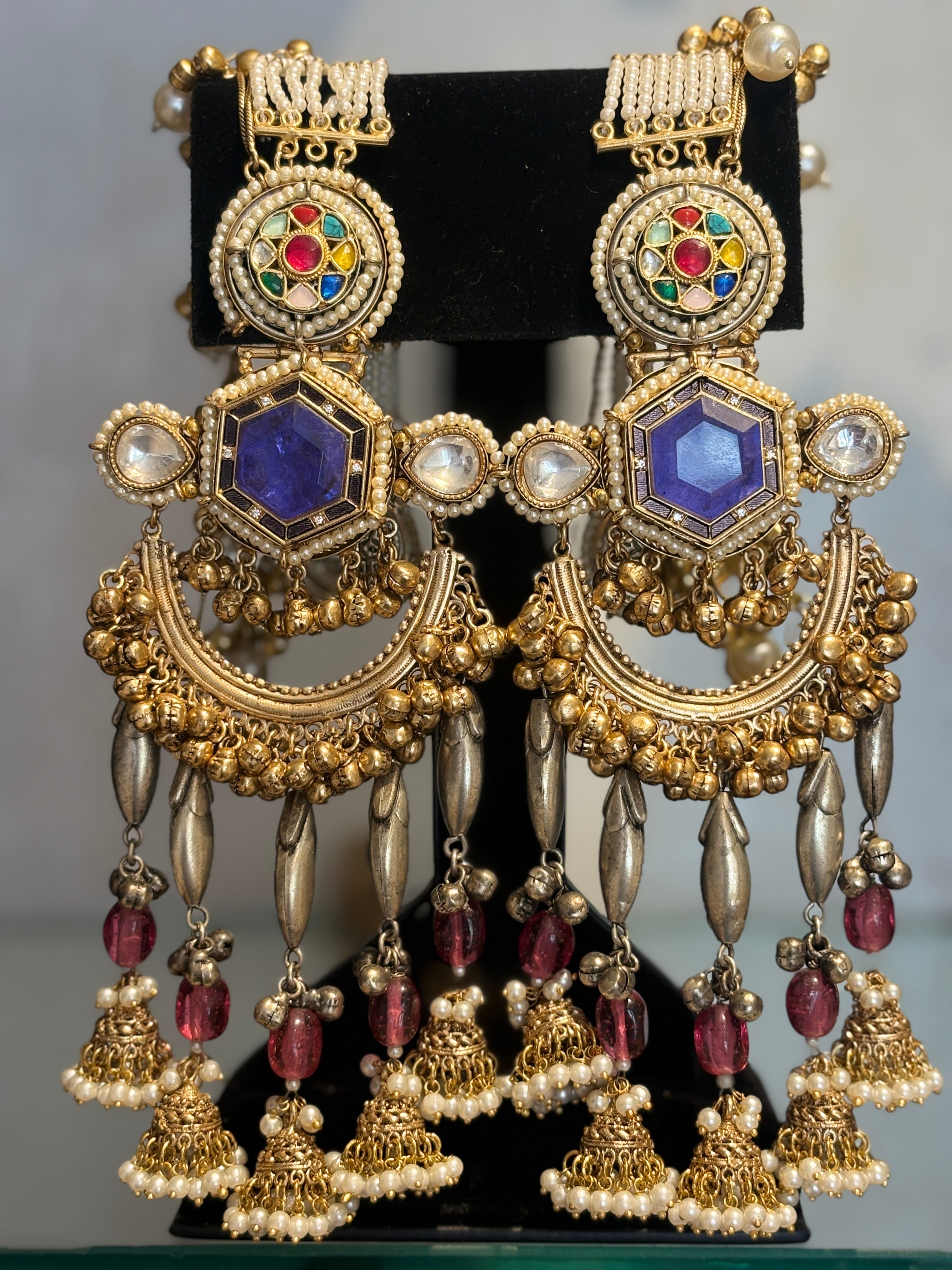 Kashmiri Earrings - RA04003