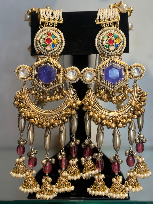 Kashmiri Earrings - RA04003