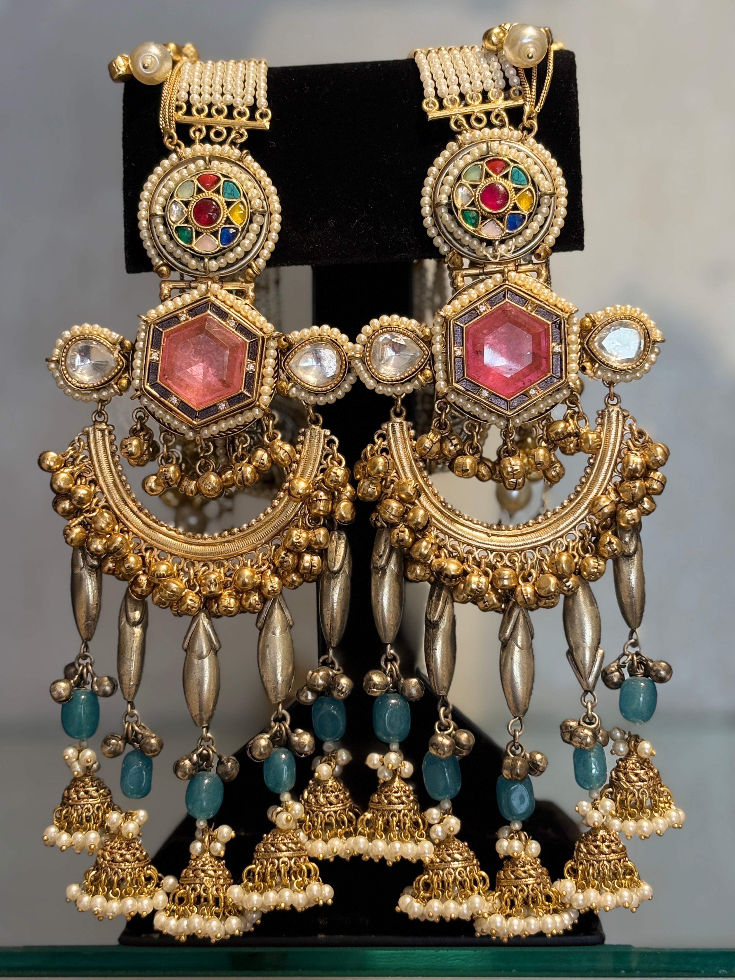 Kashmiri Earrings - RA04003