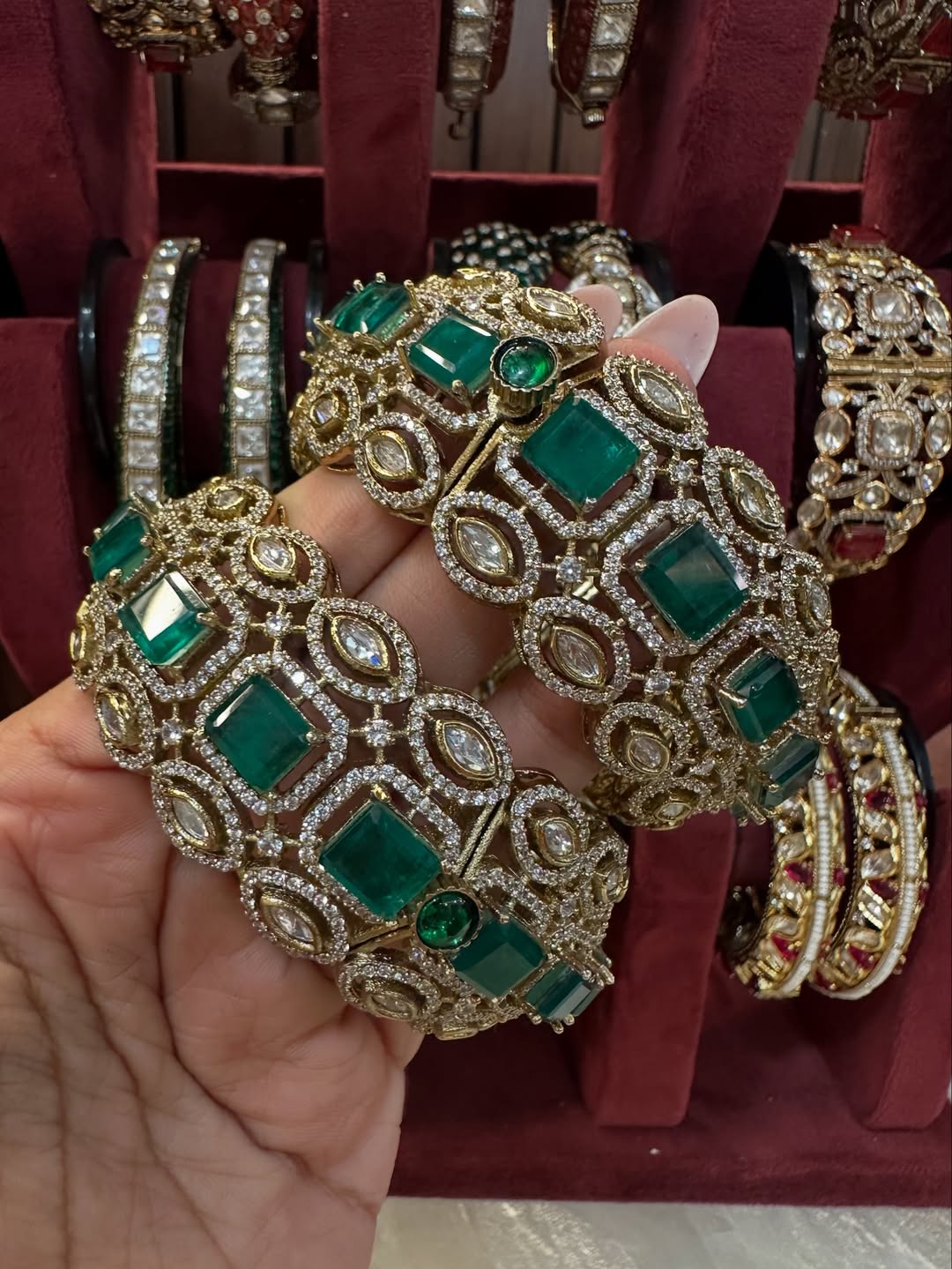 ✨IFRAAN MOISSANITE BANGLE ✨