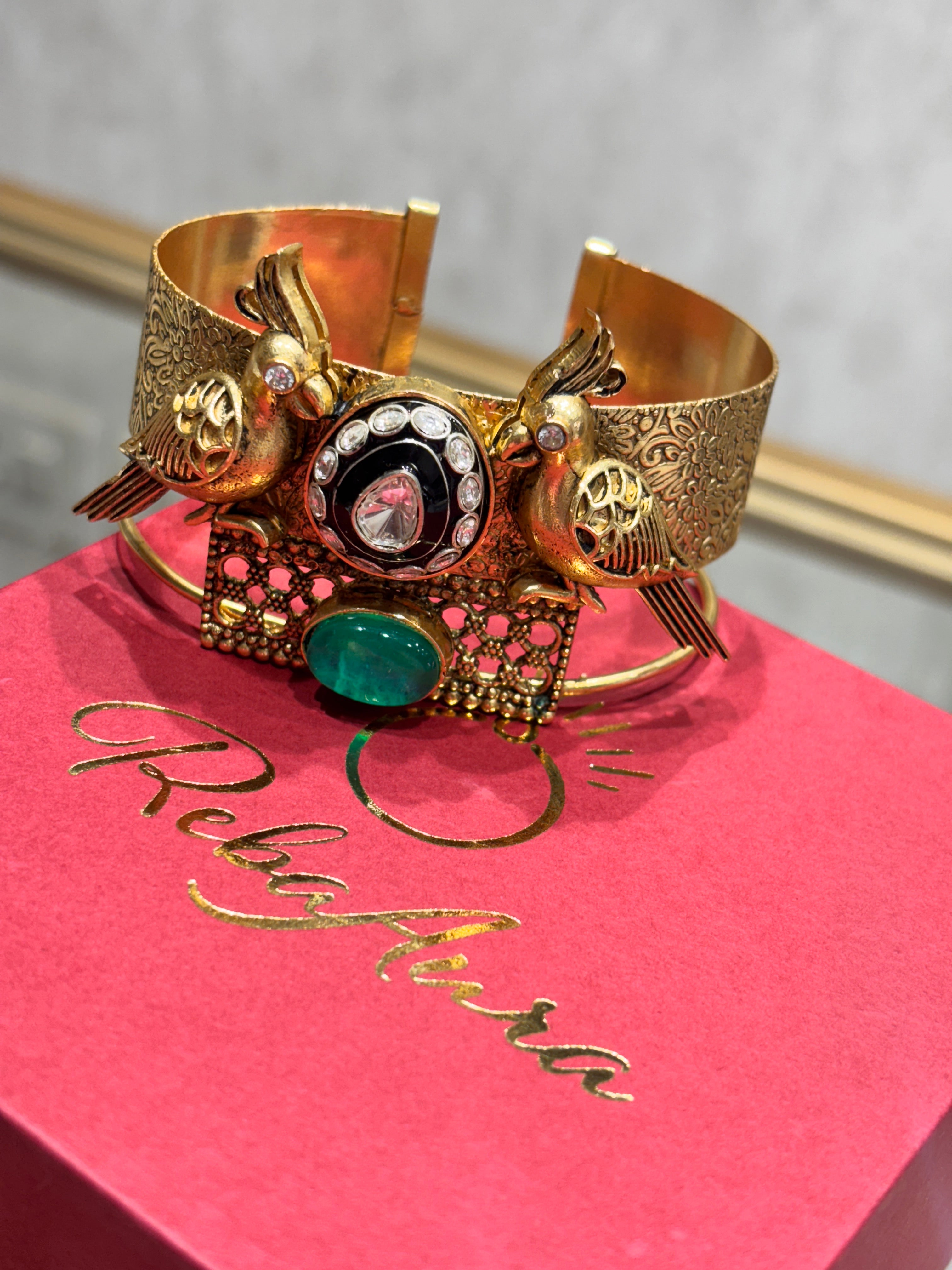 Handcuff with Bird Detailing