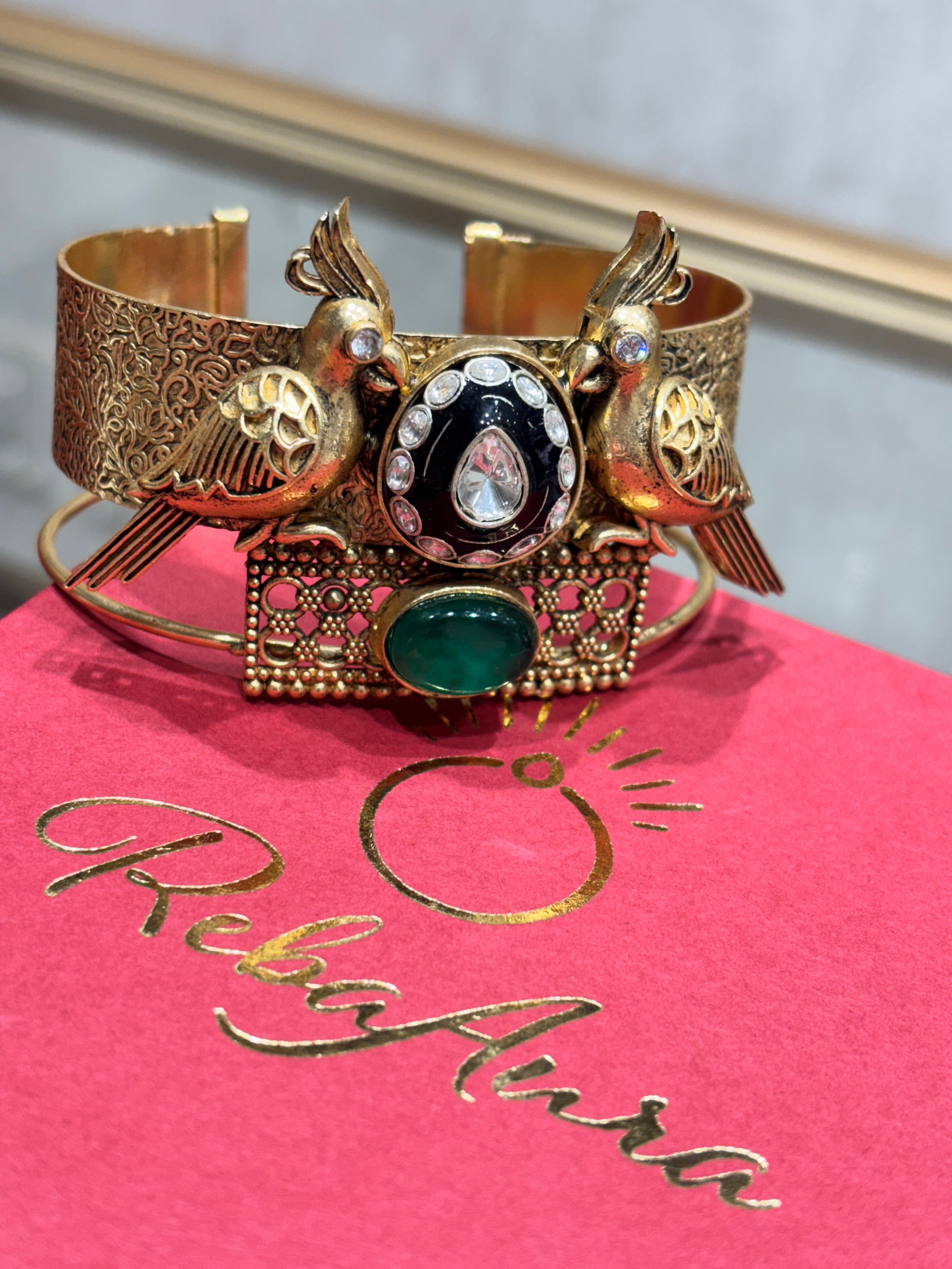 Handcuff with Bird Detailing