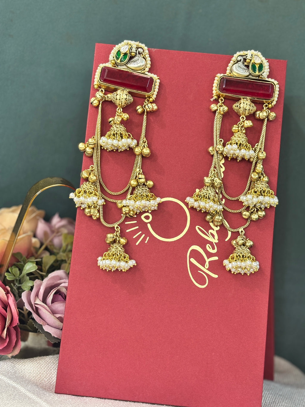 Myra Kashmiri Earrings