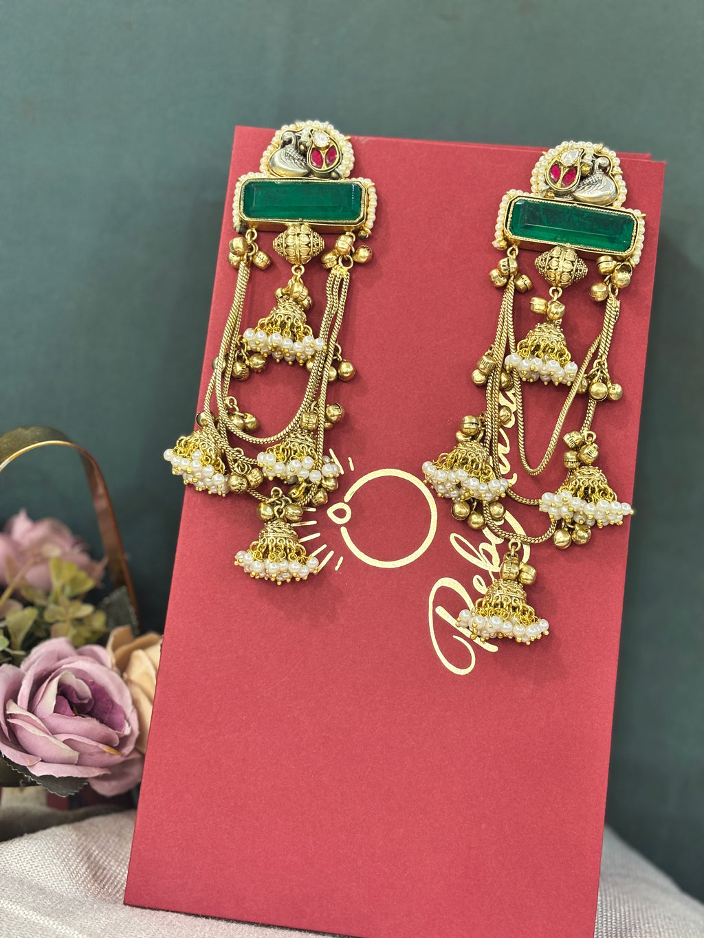 Myra Kashmiri Earrings